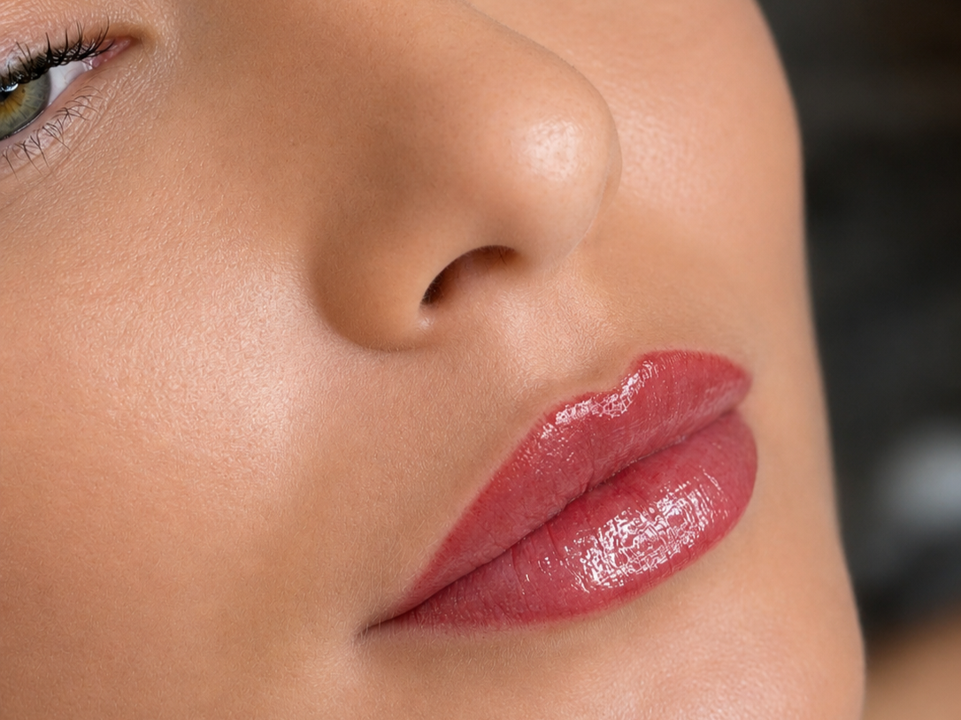 Natural Lip Blush Results with experienced Artist in Cambridgeshire