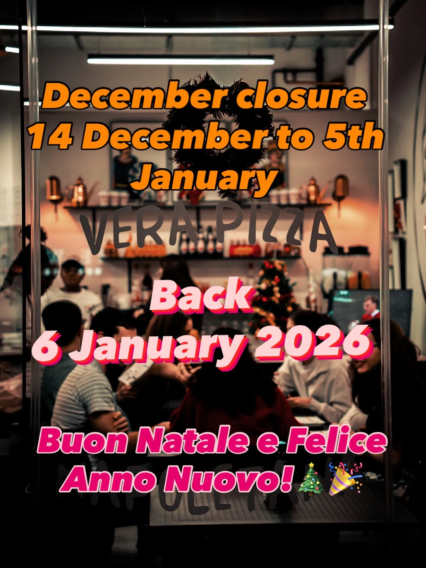 Holiday Break Announcement 🎄🍕

Napz will be closed from 14 December to 5 January so our team can spend the festive season with their loved ones &mdash; to rest, recharge, and reflect on the year.

2025 has been huge for us.

Opening our first Napz 