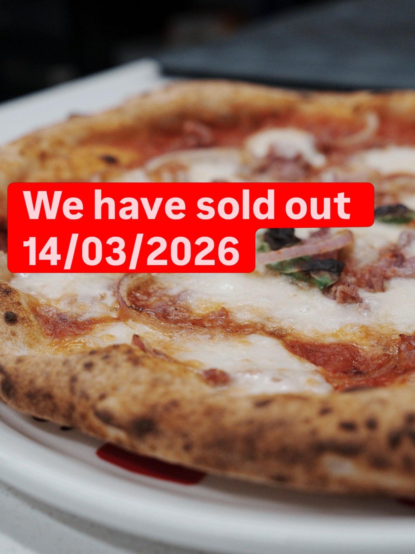Well&hellip; that escalated quickly.

Sold out in about 2 hours today. Thank you for the love.

Sorry to those we missed &mdash; we&rsquo;re working on adapting to the demand.

Napz 🍕