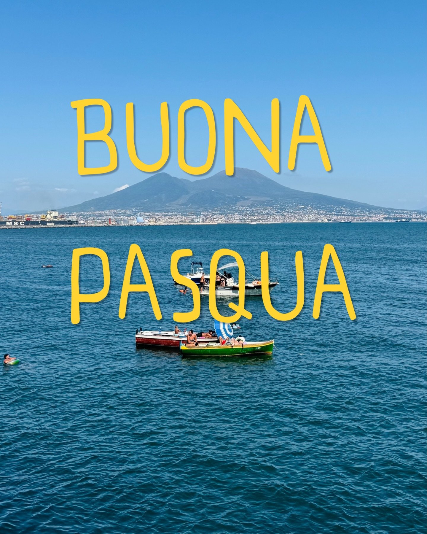 Buona Pasqua 🐣

Wishing you a day full of good food, family, and a little sweetness.