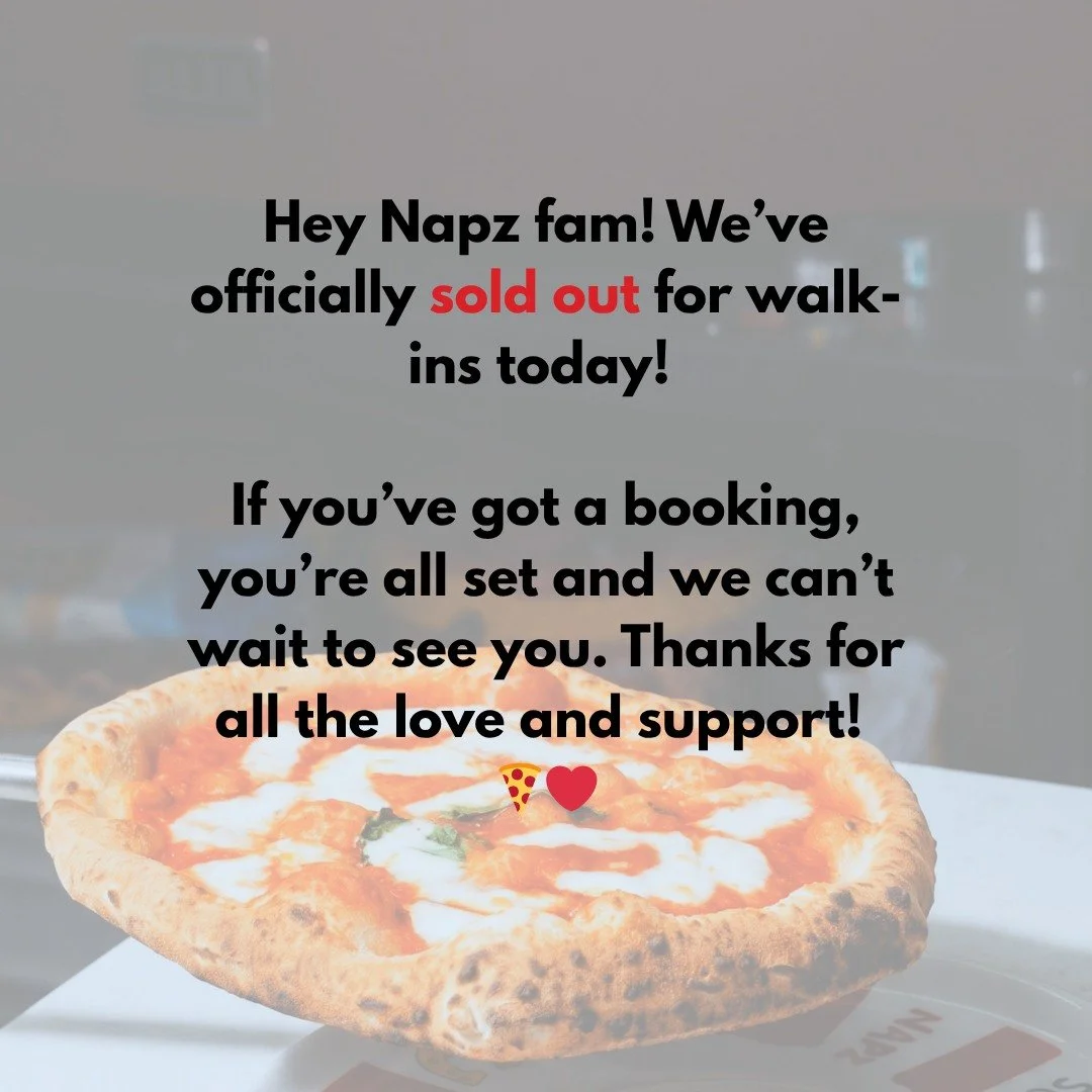 We have sold out for today ✌️❤️🙏🏻