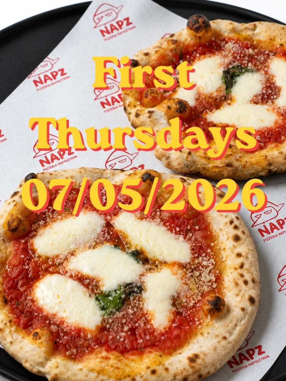 That first Thursday at Rosebank Quarter was crazy.

We&rsquo;re back this week &mdash; and doing things a little differently.

We&rsquo;ll be serving pizzette &mdash;
smaller Neapolitan pizzas, made for easy eating while you enjoy the vibe.

Pull thr