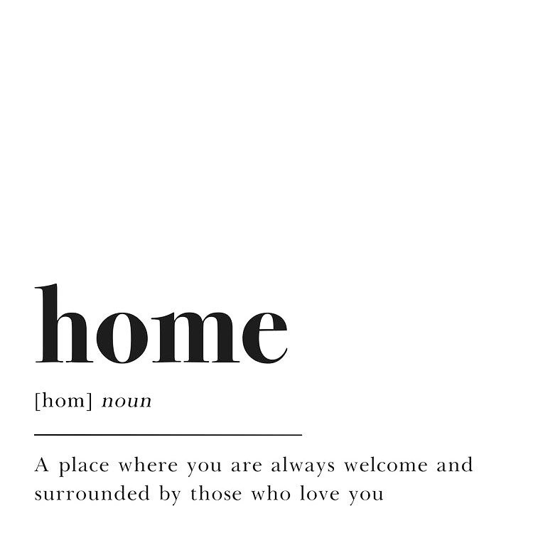 What is home to you? ✨ Is it a house? A person? A place? Whatever home is to you, I hope you are surrounded by love at this time 🤍
.
.
.
.
.
#stayhome #homeislove #love #mood #quote #quotestoliveby #surroundyourselfwithpositivepeople #bekind #fyp