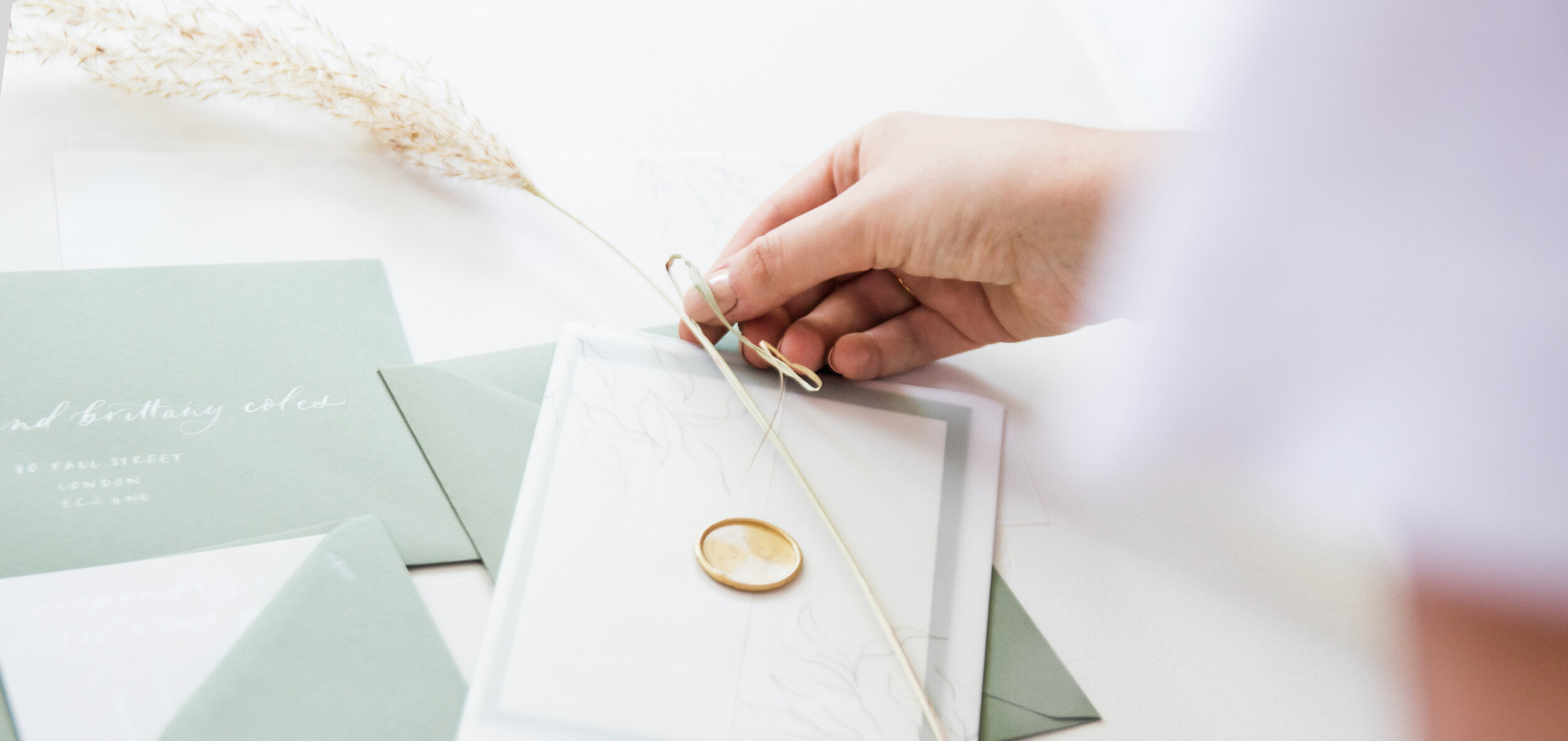 Decorative Ways to Secure Vellum To Invitations Without Glue