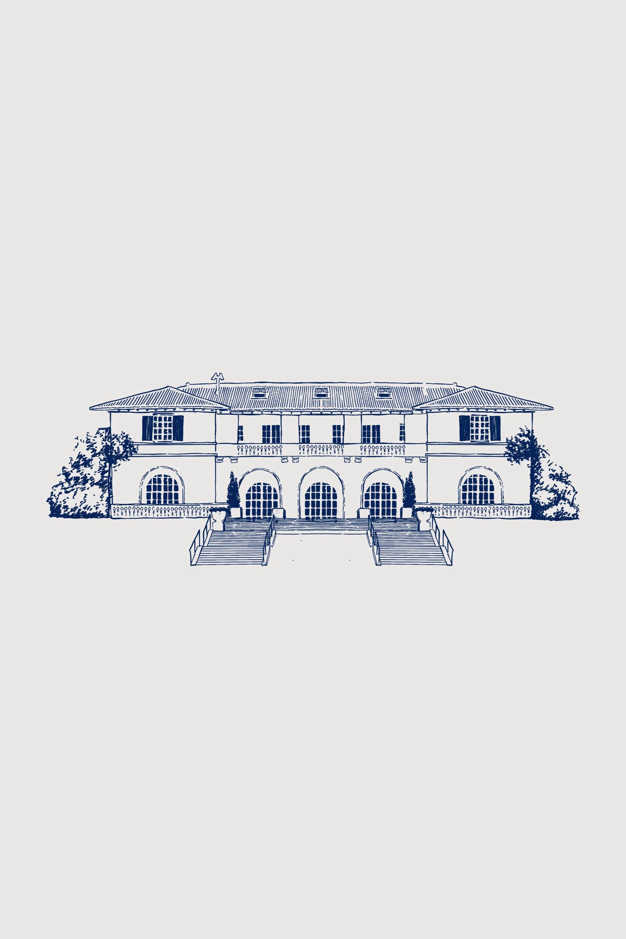 Bespoke Wedding Venue Illustration — Written By Emily
