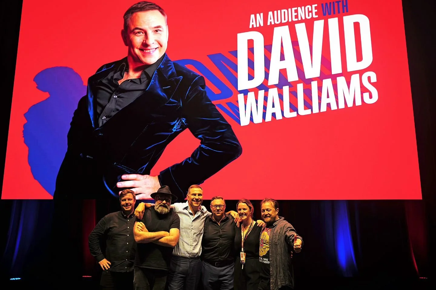What an honour it has been to travel around Aus and NZ for 6 weeks with this legend. Thank you @dwalliams for being such a consummate professional, so funny and such a nice guy to work with. Not the first time this year touring a wheelchair but certa