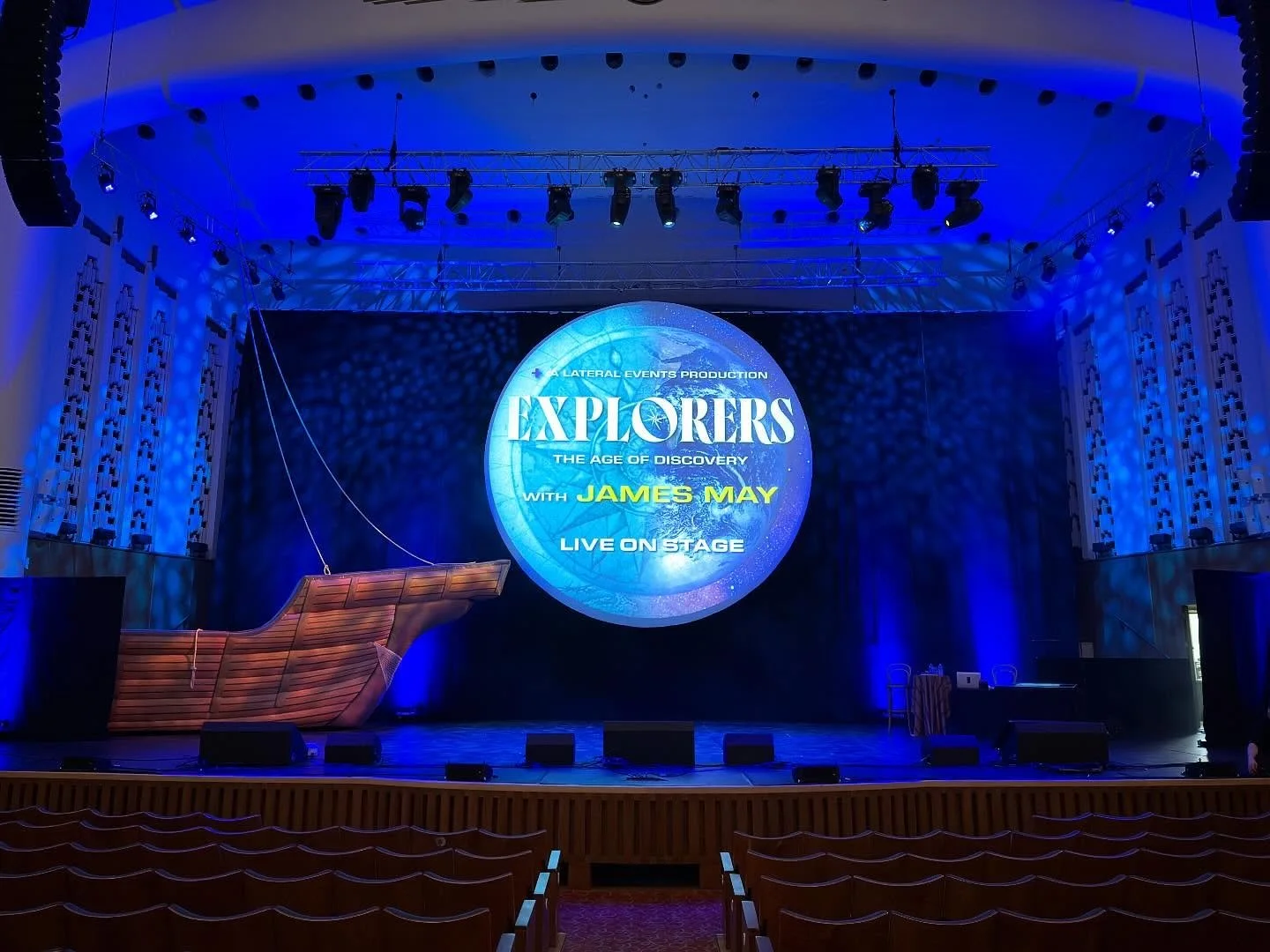 Explorers with James May UK tour 2025