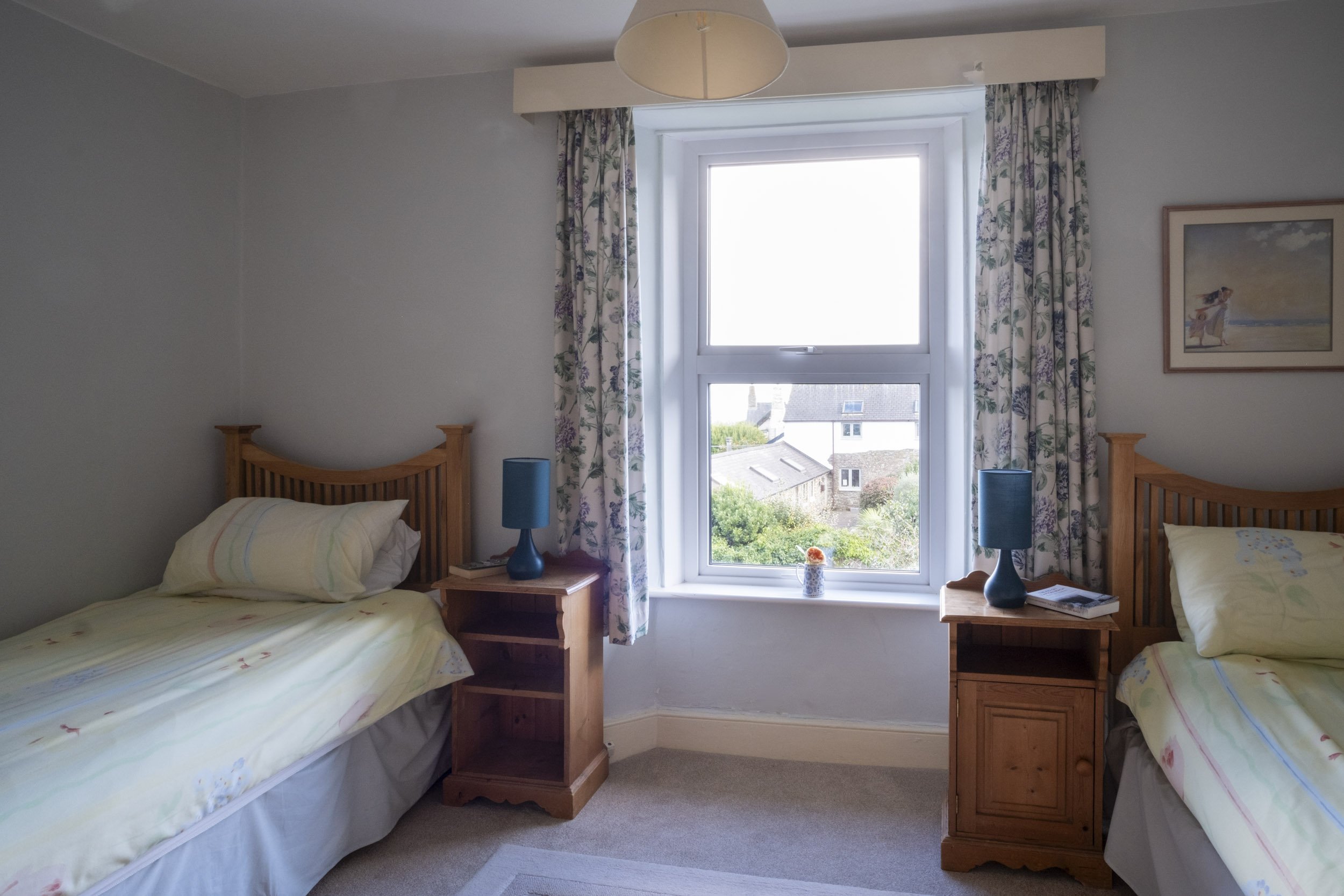 The twin bedroom