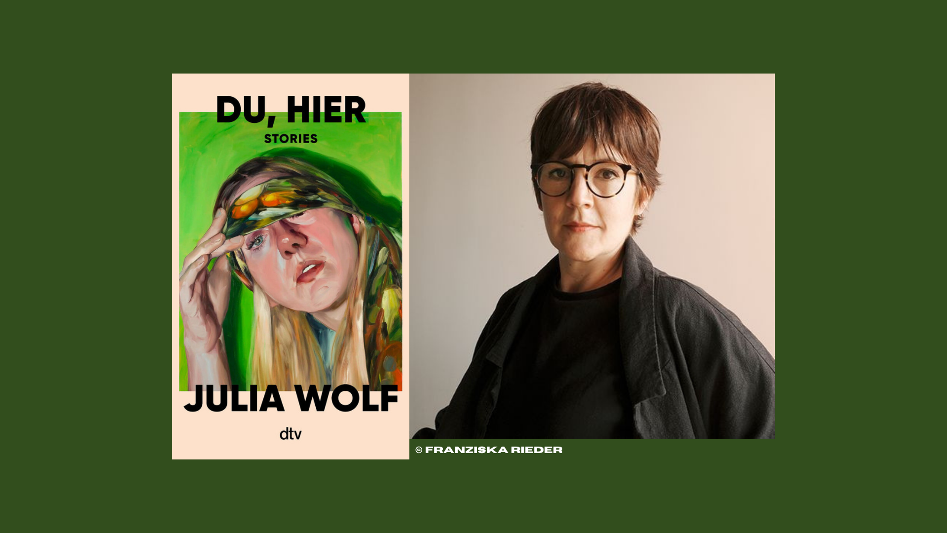 DORTMUND /// LESUNG: JULIA WOLF - “DU, HIER” (MODERATION)