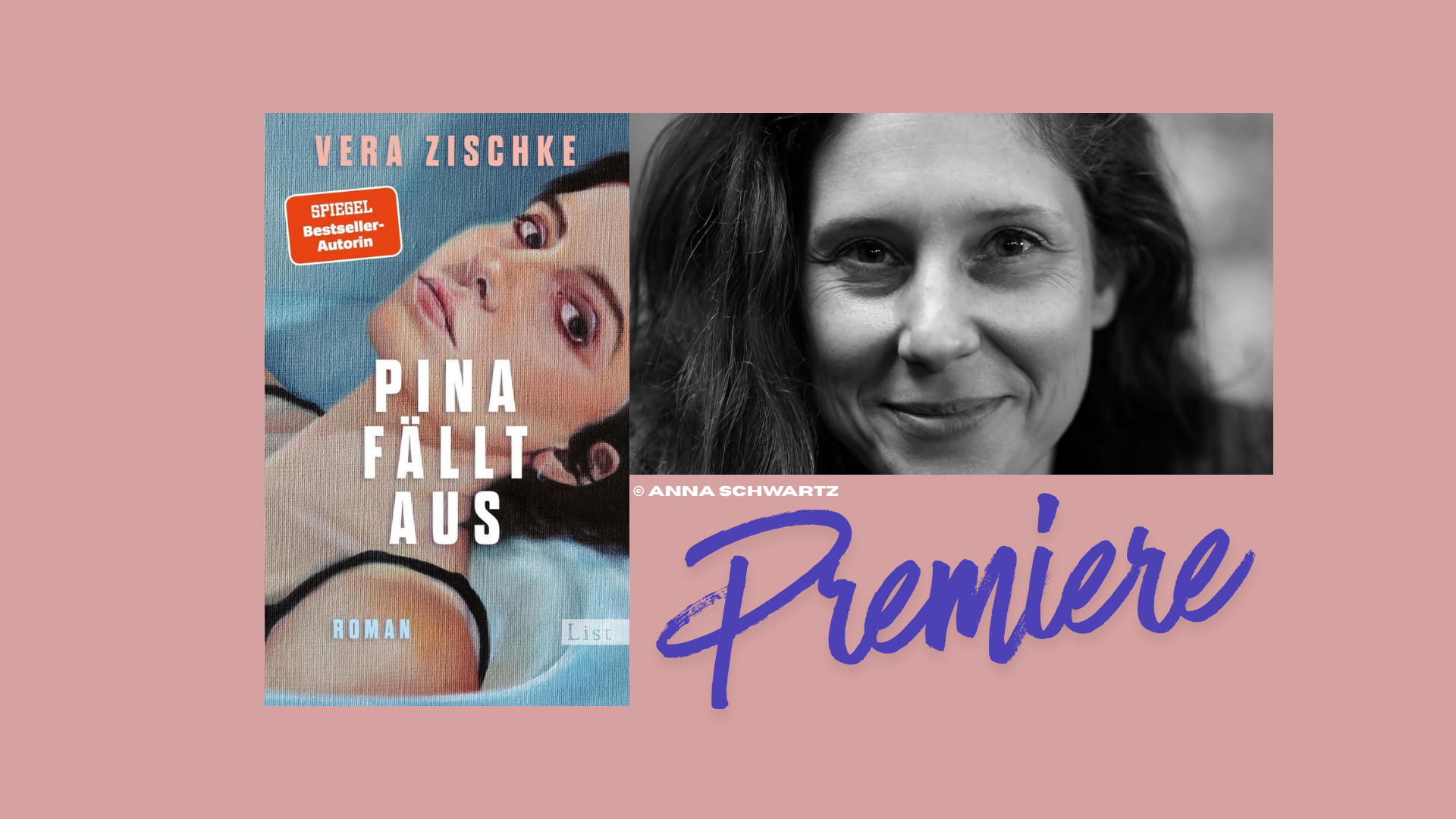 WUPPERTAL /// BUCHPREMIERE: VERA ZISCHKE - PINA FÄLLT AUS (MODERATION)