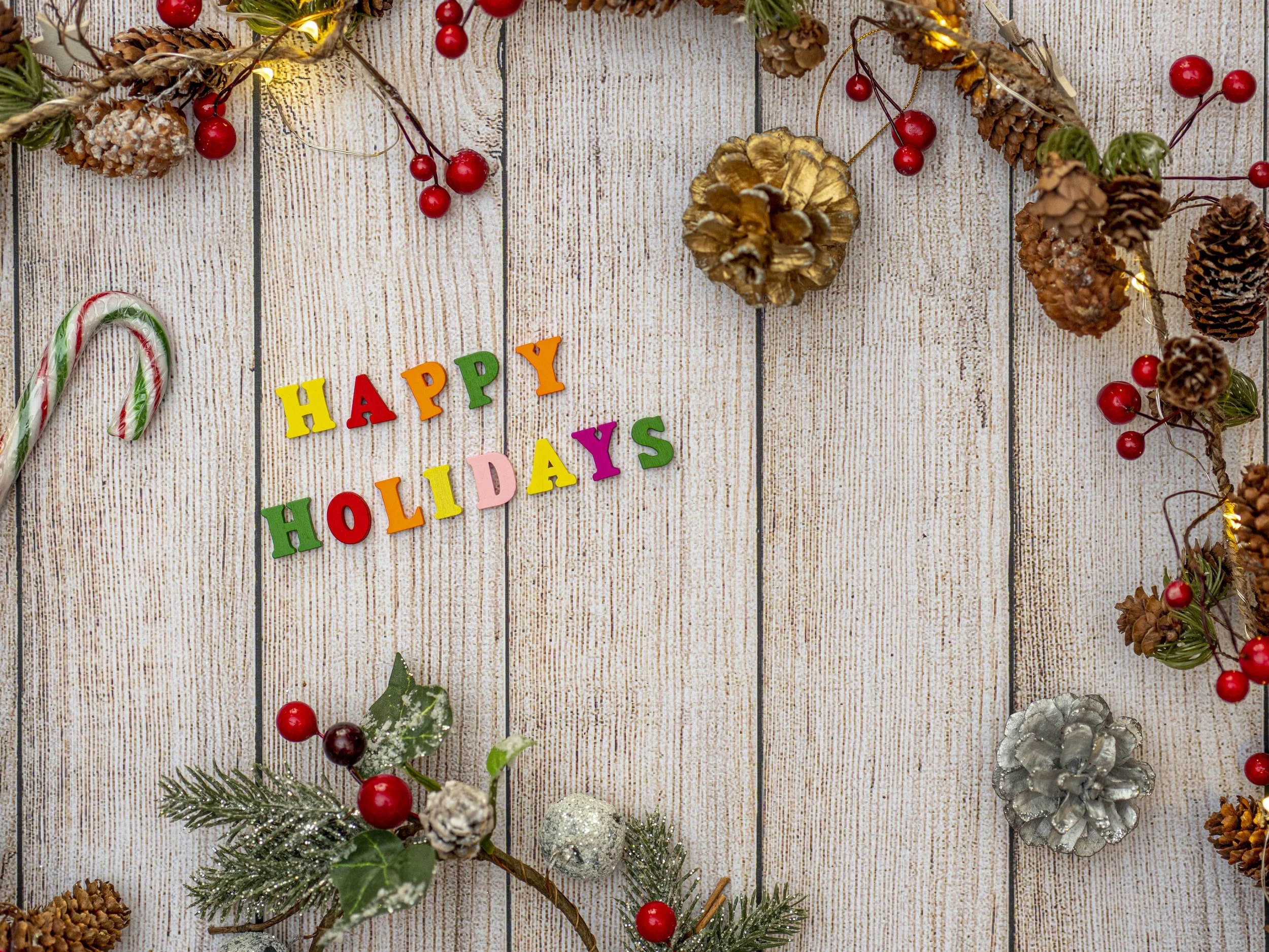 Thank You, Season's Greetings and Best Wishes!