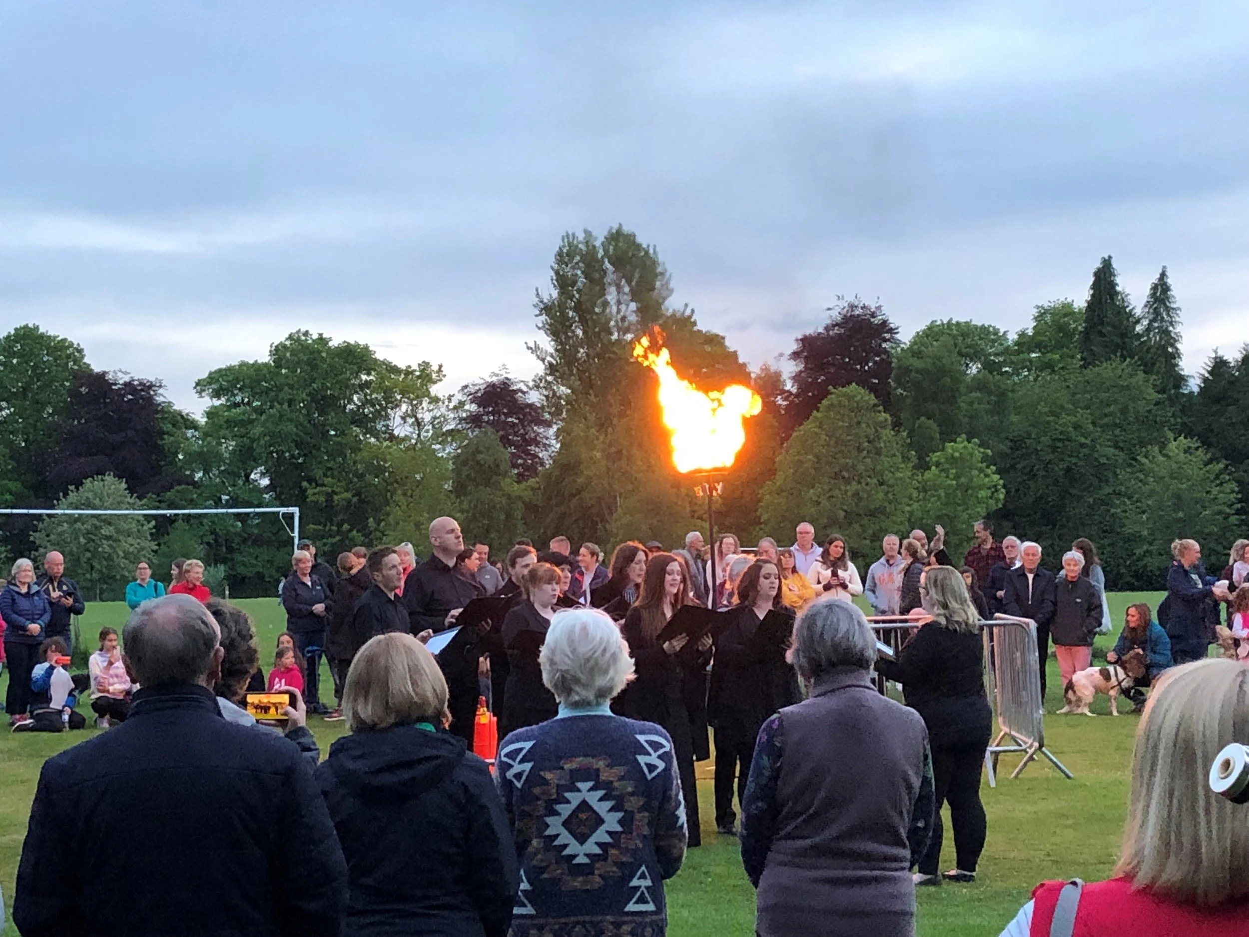 Jubilee Torch Lighting - A Glowing Success