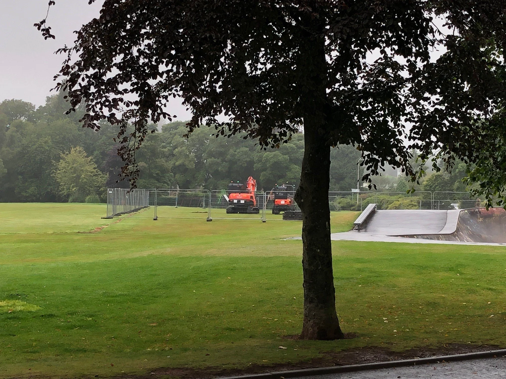 Children's Play Park Update - The First Dig Begins!