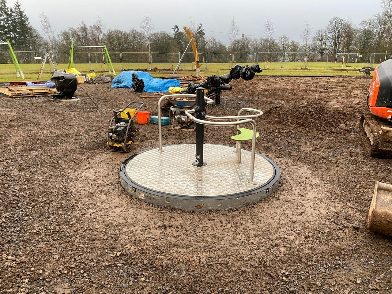 Children's Play Park - More Progress