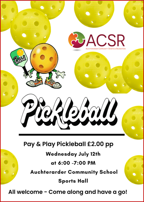 Another Pickleball Opportunity