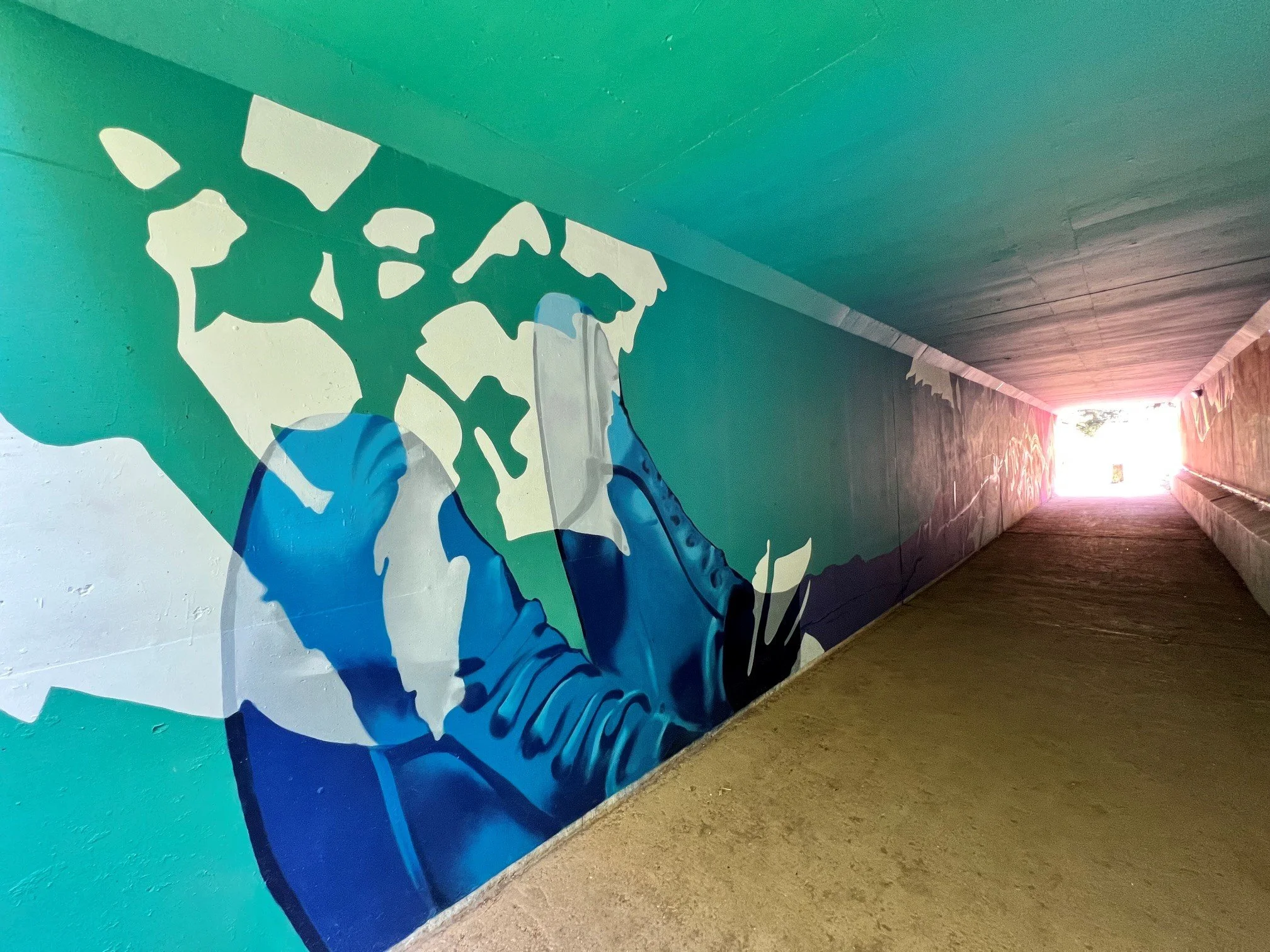 A9 Underpass Transformation Complete
