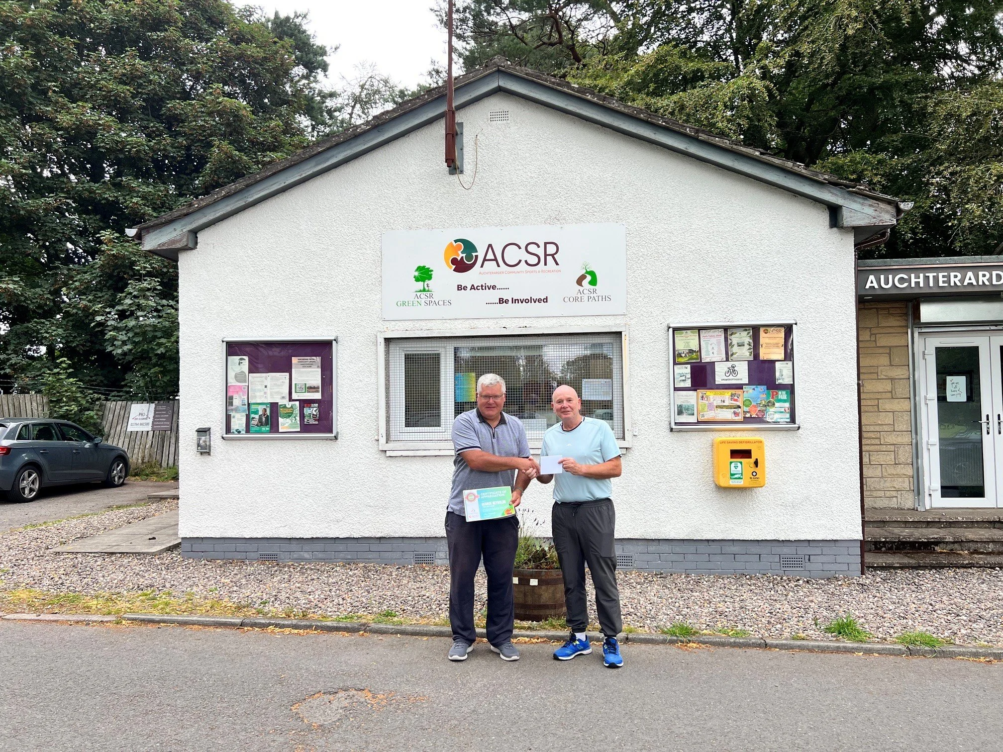 ACSR Thanks George Reynolds
