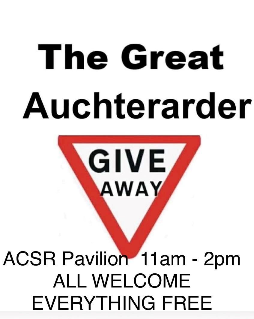 ACSR Hosts 'The Great Auchterarder Giveaway'