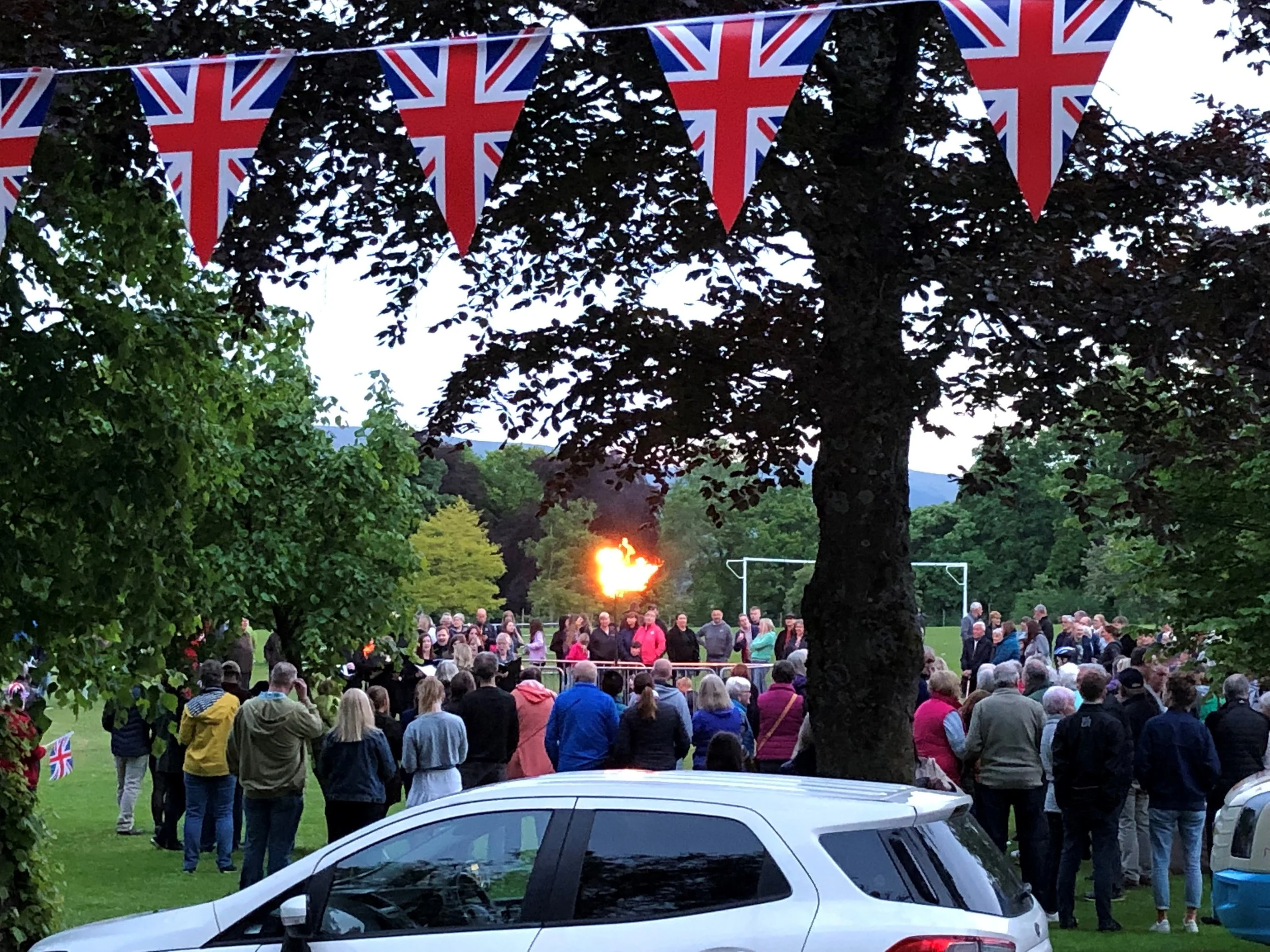 Jubilee Torch Lighting A Glowing Success —