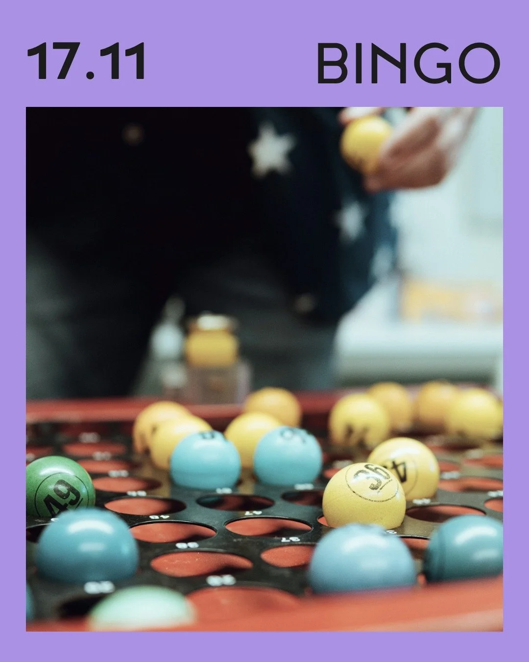 Waarom zou je moeten wachten tot je pensioen om te BINGO’en? Ain’t no time like the present! 
Een fantastisch toffe BINGO-avond staat jou te wachten op maandag 17 november en de inschrijvingen zijn NU geopend! 
~~~~~~~~~~~~~~~~~~~~~~~~