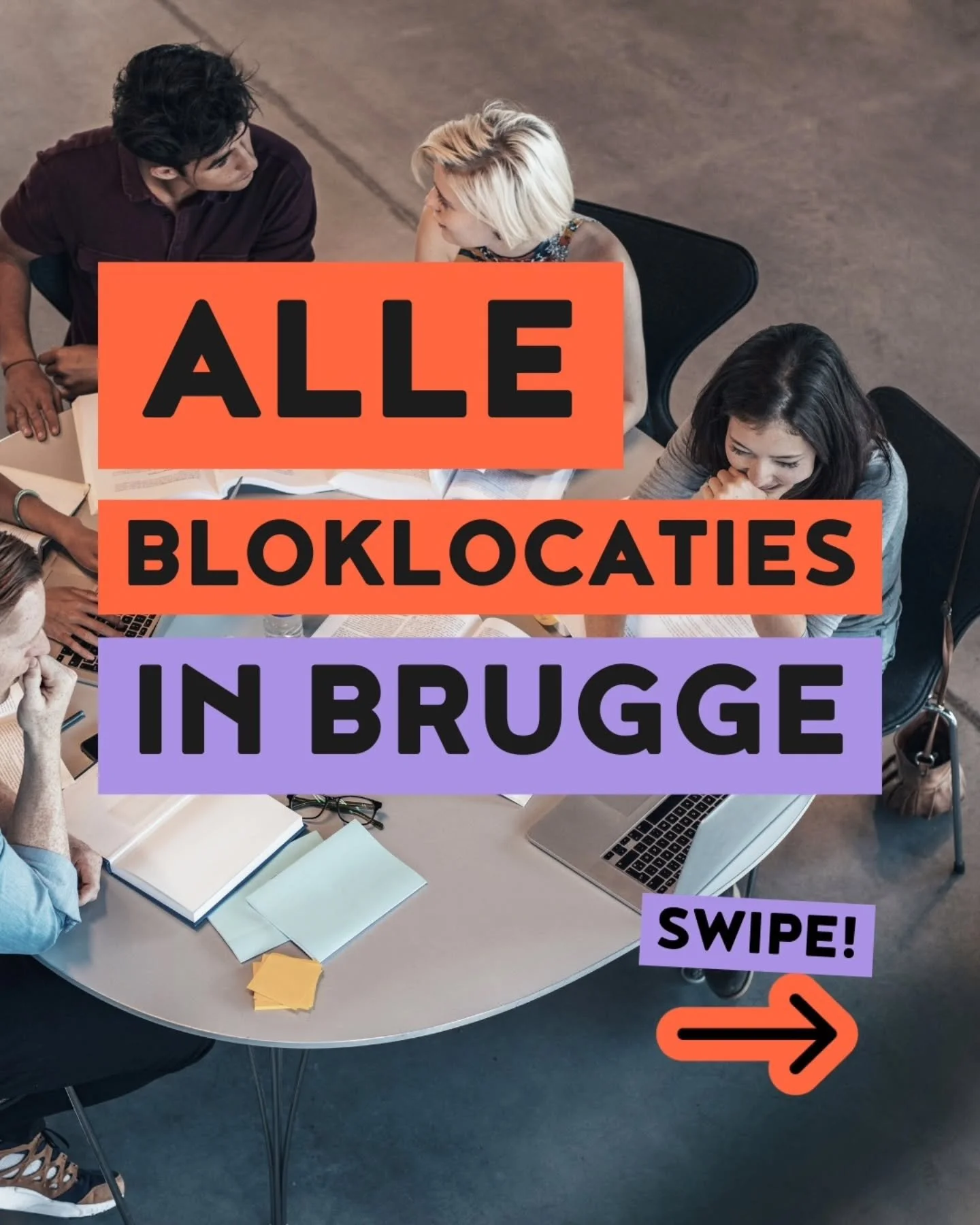Dit zijn alle bloklocaties in Brugge! Check zeker onze website voor de openingsperiodes en -uren. 🕑📚

~~~~~~~~~~~~~~

These are all the study locations in Bruges! Check our website for all opening periods and hours. 🕑📚

#bruggestudentenstad #stud