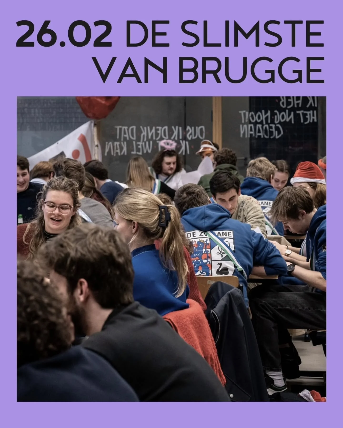De Slimste Van Brugge komt er weer aan! Ben jij een echt alles-weter of ga jij dit jaar gewoon voor 'niet de laatste plaats'? 🤔  Maakt niet uit, want je gaat sowieso niet met lege handen naar huis! 🙌

Inschrijven kan vanaf dinsdag 27 januari (om 10