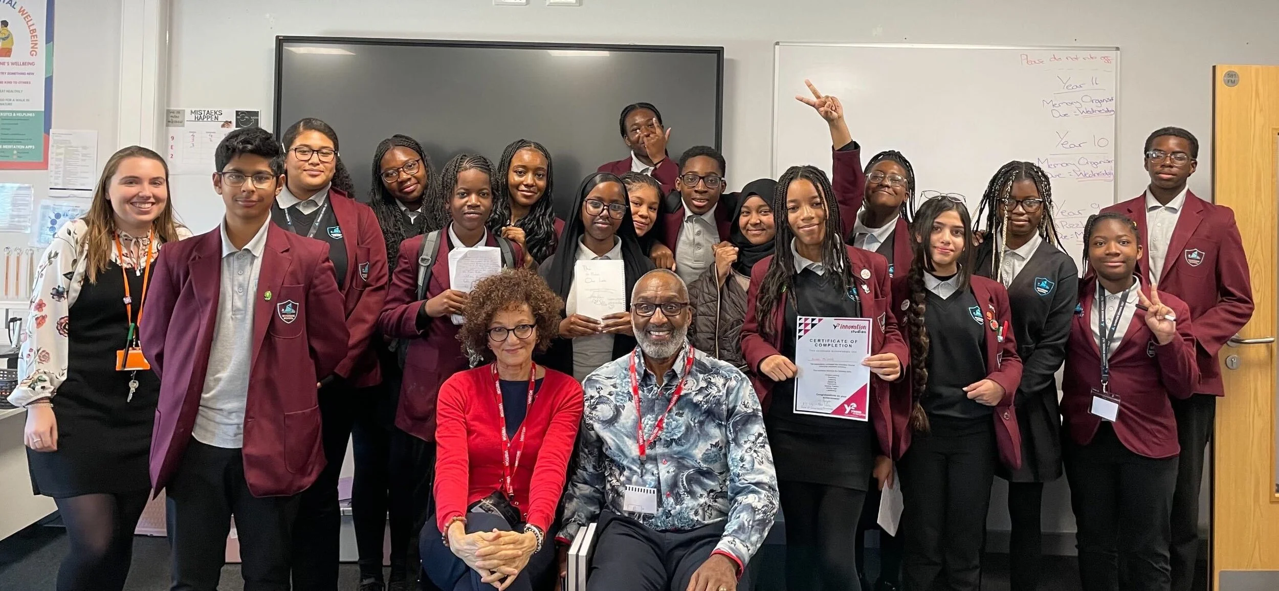 Leroy Logan speaks to Y9 students at Riverside School — Leroy Logan