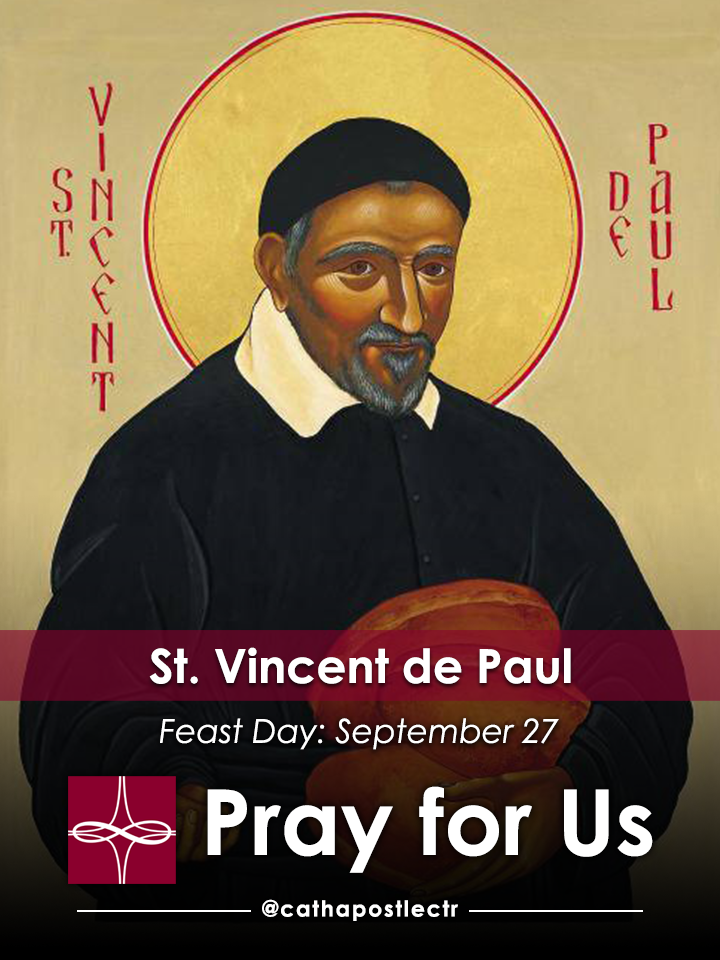 St. Vincent de Paul — Catholic Apostolate Center Feast Days
