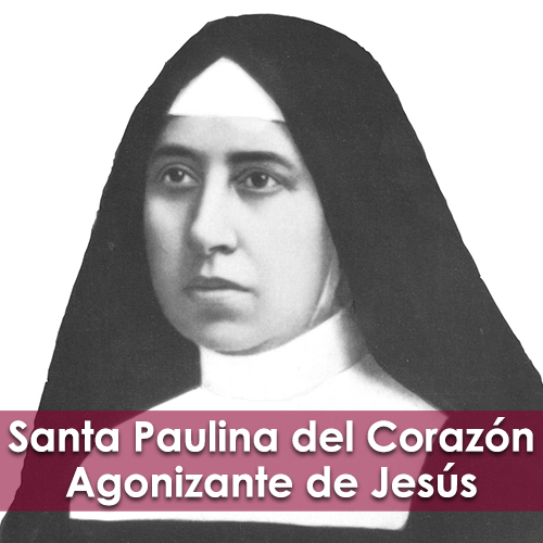Santa Paulina del Corazón Agonizante de Jesús