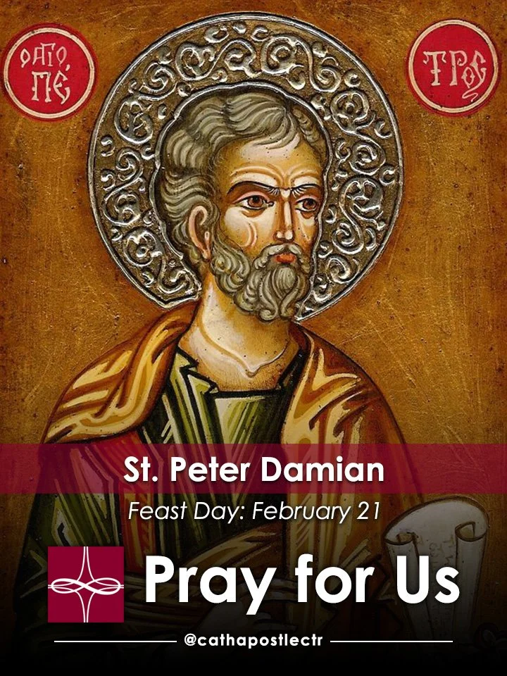 St. Peter Damian — Catholic Apostolate Center Feast Days