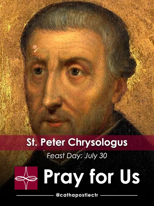 St. Peter Chrysologus — Catholic Apostolate Center Feast Days