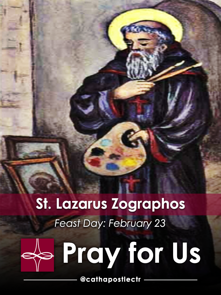 St. Lazarus Zographos — Catholic Apostolate Center Feast Days