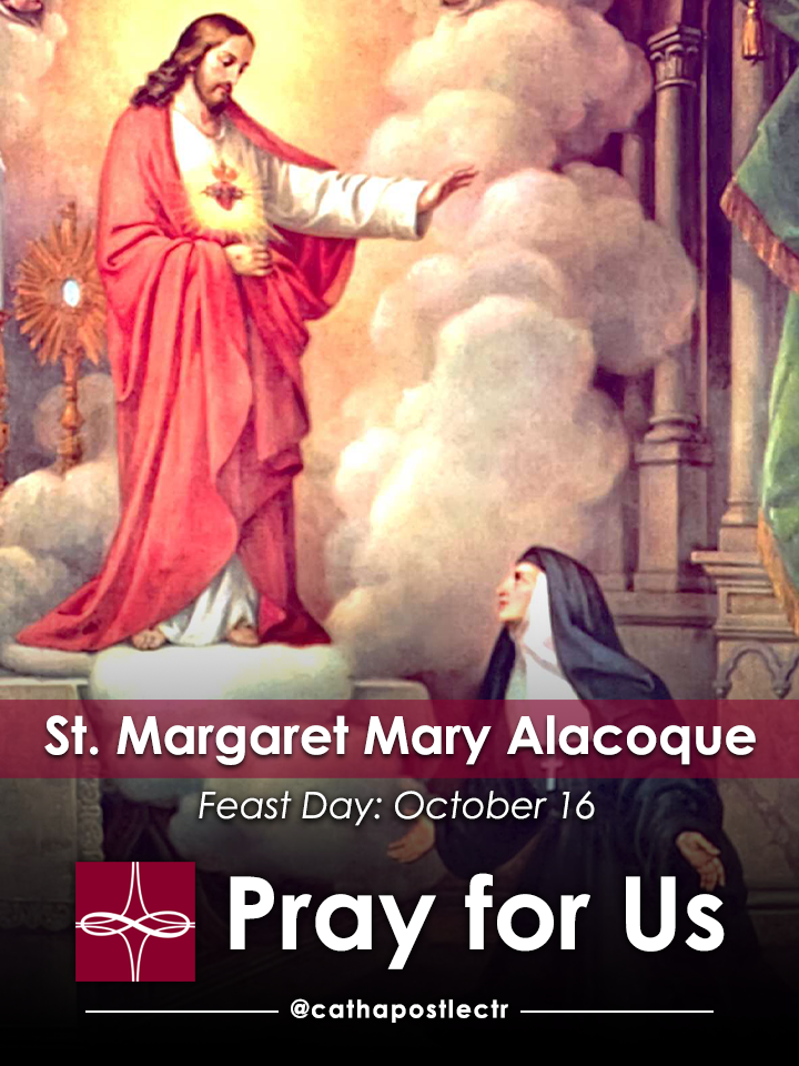 St. Margaret Mary Alacoque — Catholic Apostolate Center Feast Days