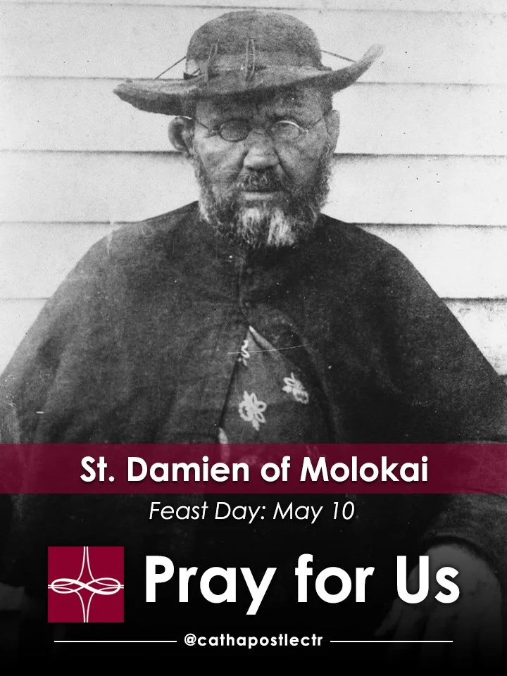 St. Damien of Molokai — Catholic Apostolate Center Feast Days
