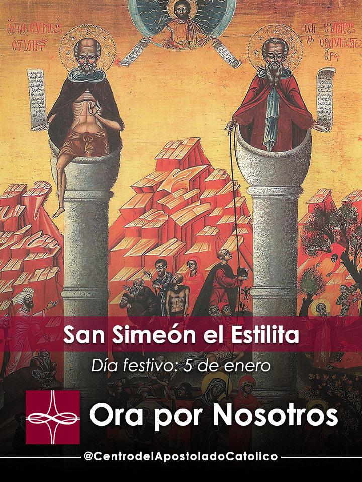 San Simeón el Estilita — Catholic Apostolate Center Feast Days