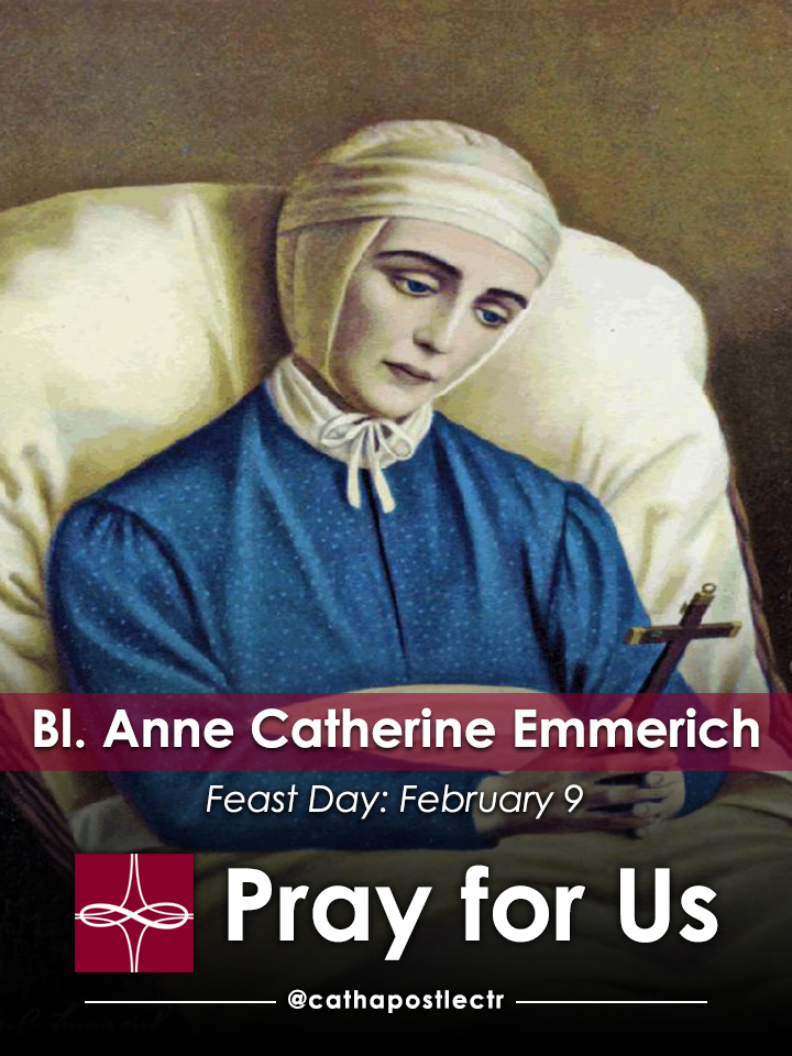 Bl. Anne Catherine Emmerich — Catholic Apostolate Center Feast Days