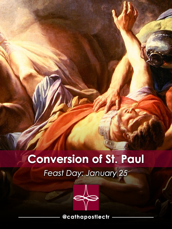 Conversion of St. Paul — Catholic Apostolate Center Feast Days