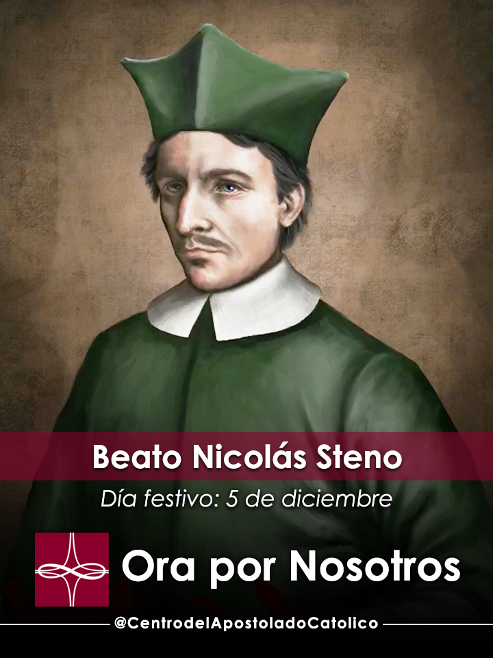 Steono Beato Nicolás Steno — Catholic Apostolate Center Feast Days