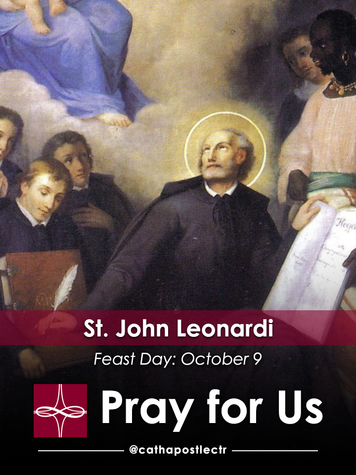 St. John Leonardi — Catholic Apostolate Center Feast Days