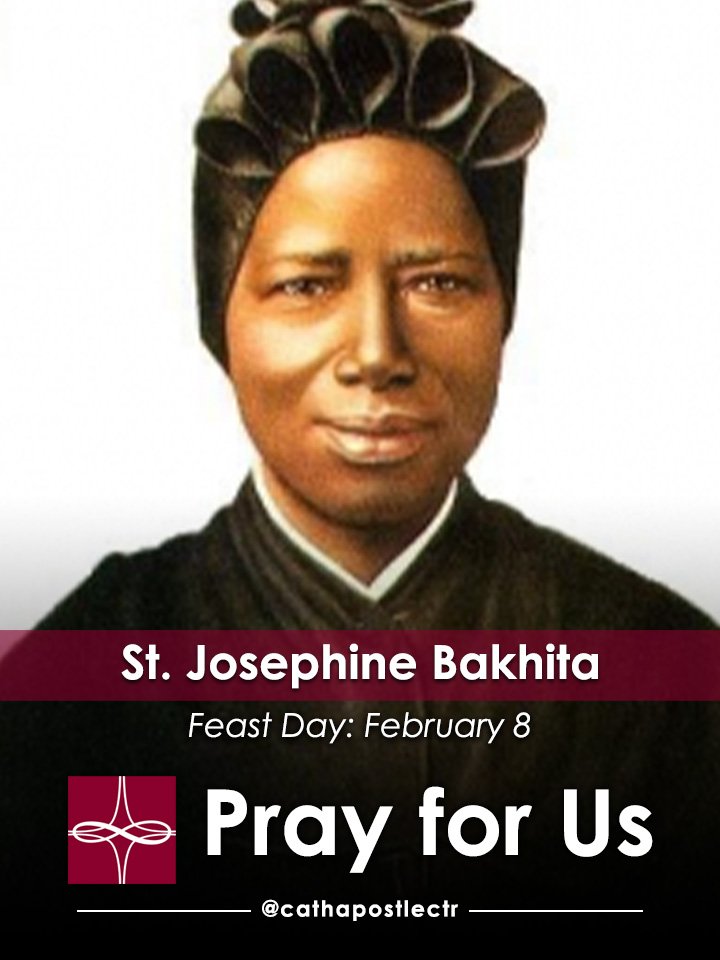 St. Josephine Bakhita — Catholic Apostolate Center Feast Days