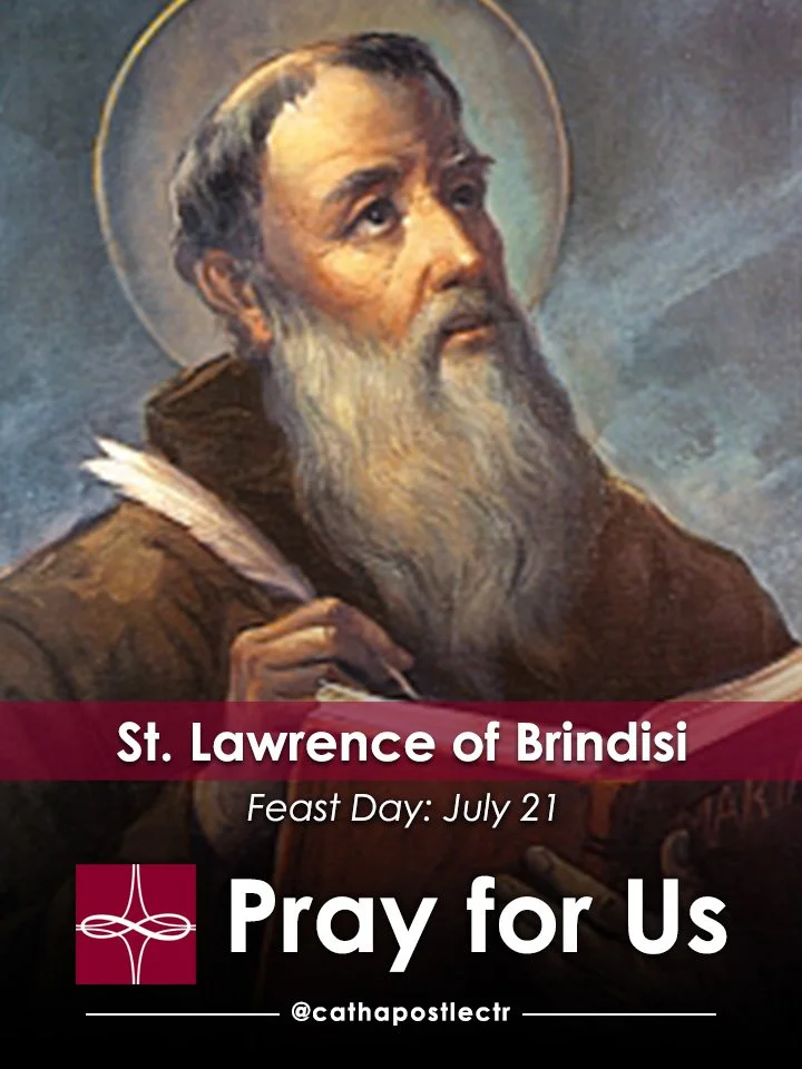 St. Lawrence of Brindisi — Catholic Apostolate Center Feast Days