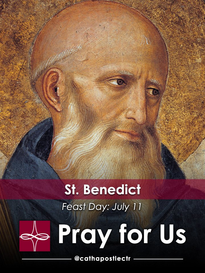 St Benedict Feast Day 2025 Thomas P. Brown