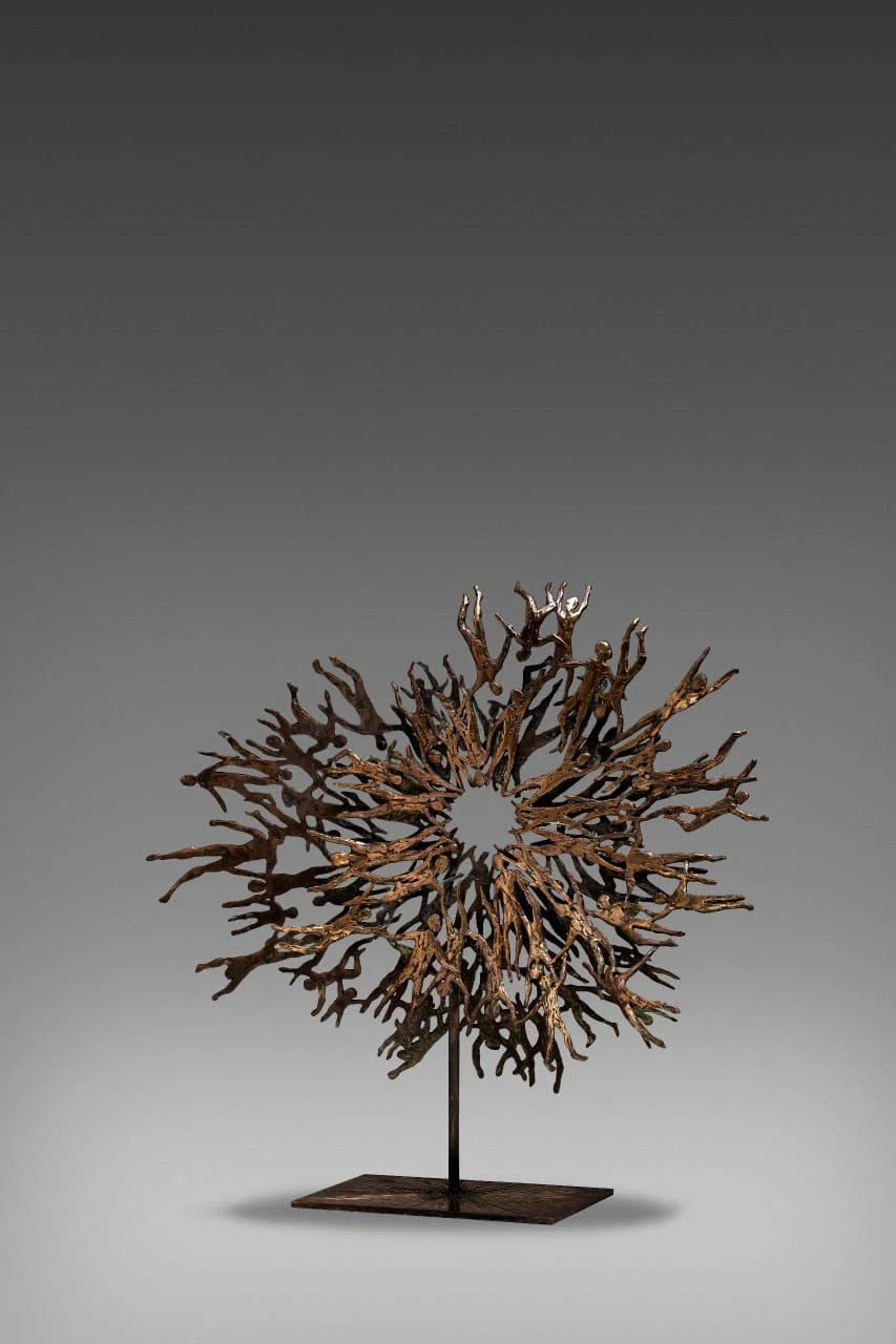 Life 2022. 65x50 bronze