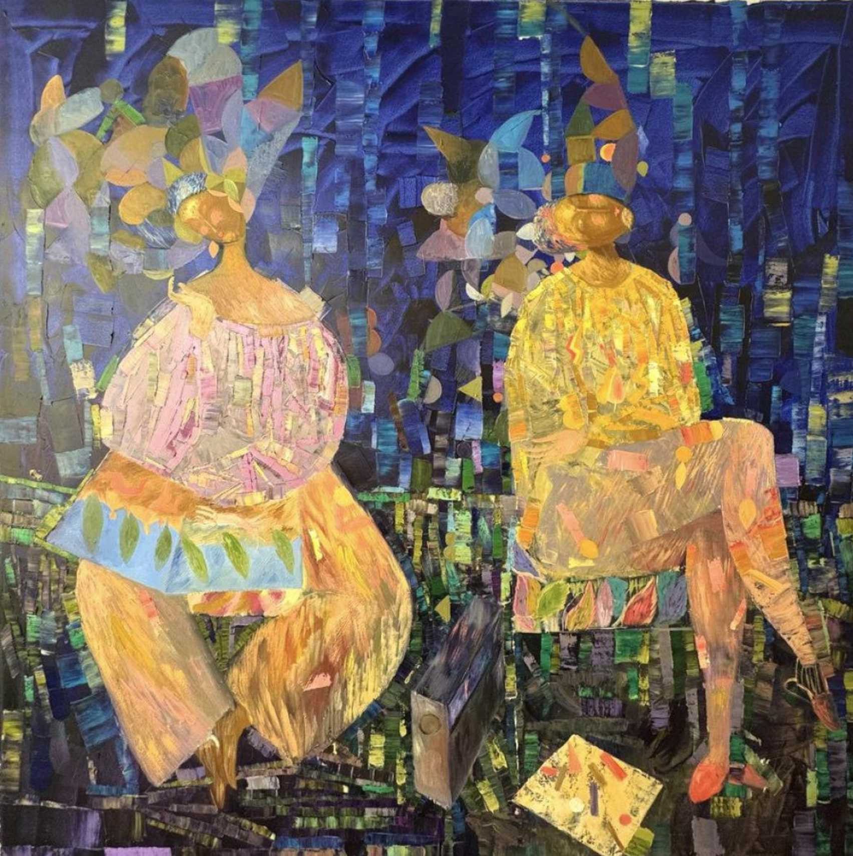 Talk
130 x 130 cm
Oil on canvas
2026