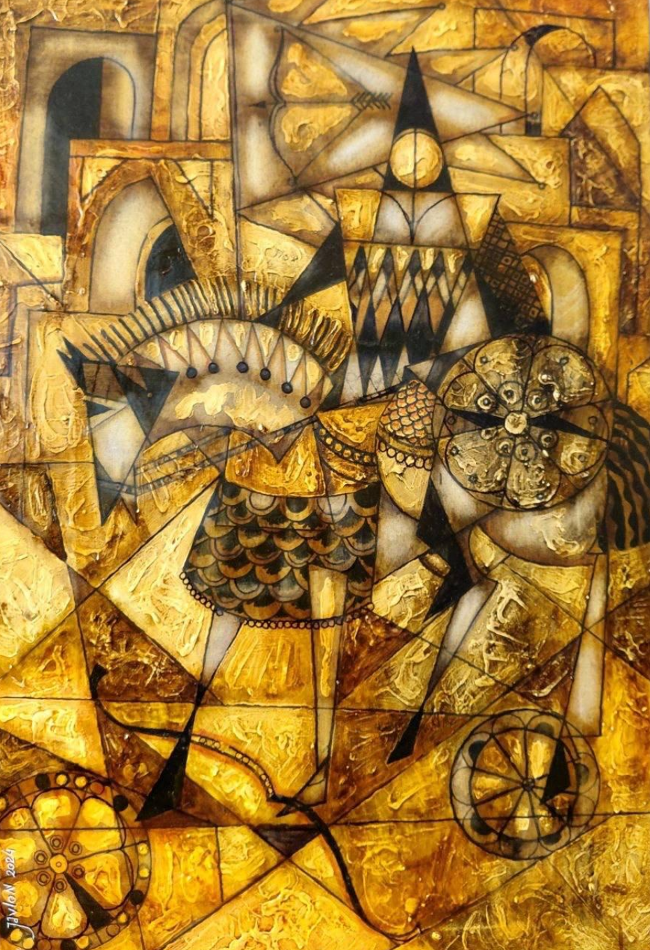 Medieval Warrior
114 x 77 cm
Canvas | Oil | Acrylic
2024