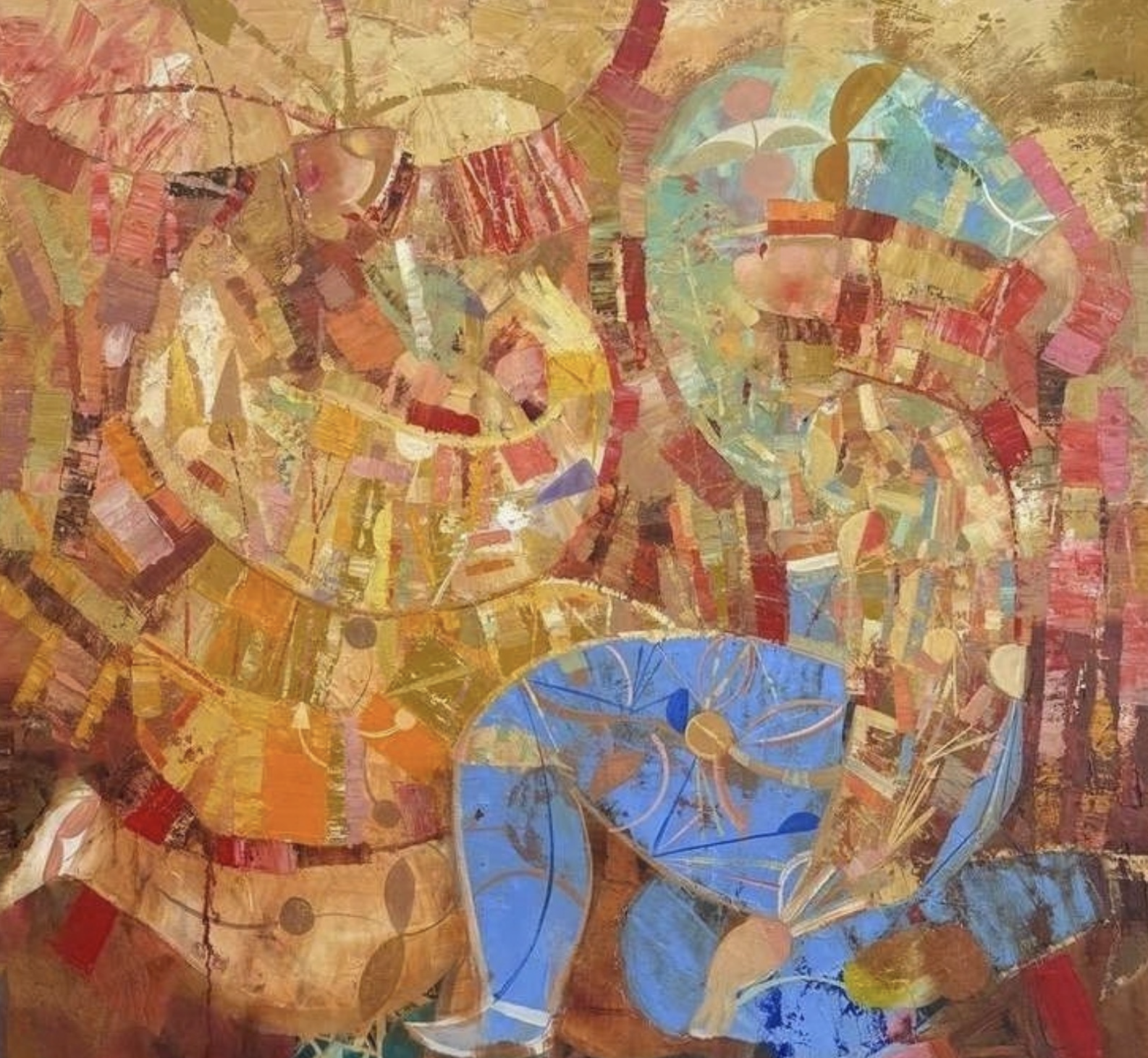 Dance, 130 х 130 сm, Oil on canvas, 2026