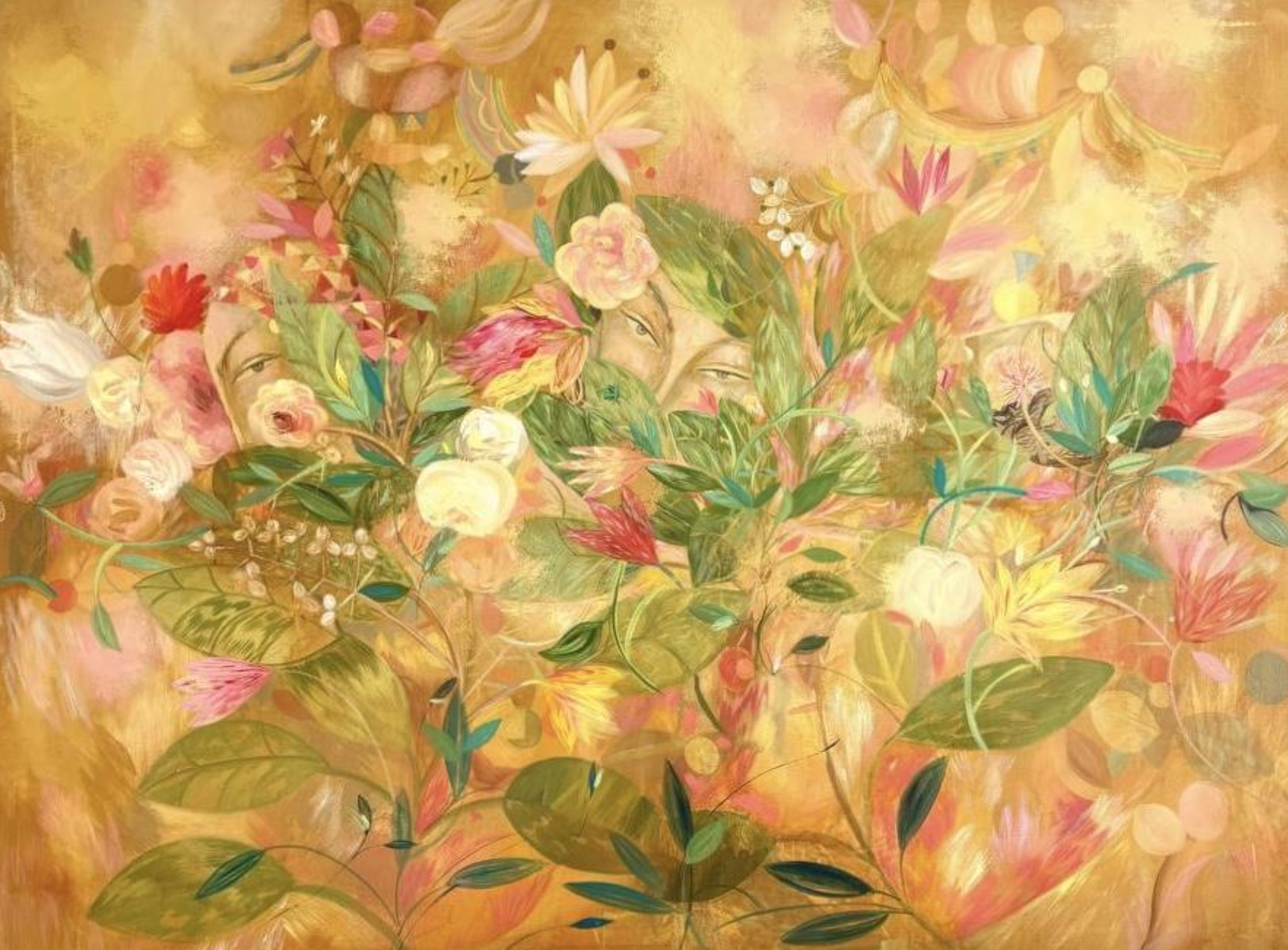 Garden of reclections
160 x 120 cm
Oil on canvas
2026