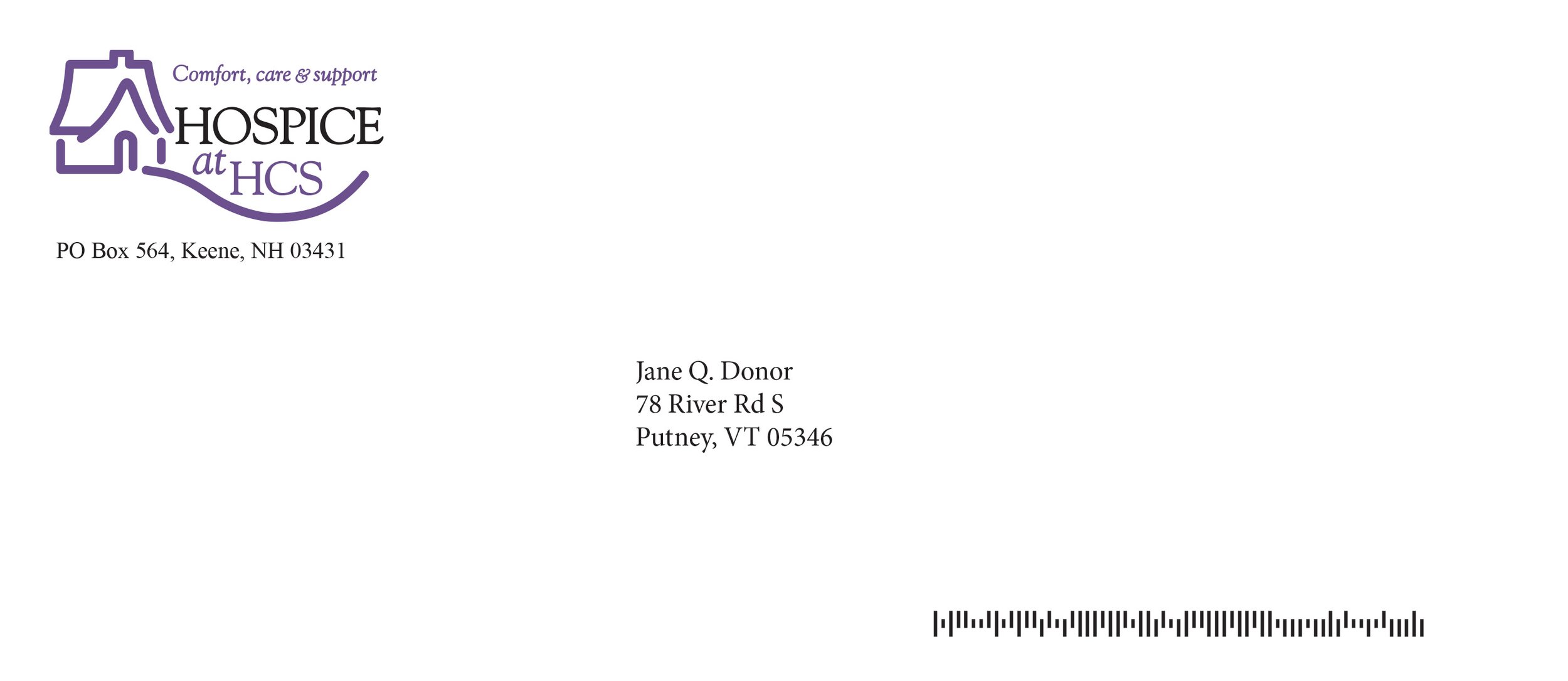Hospice at HCS - Nonprofit Appeal Envelope