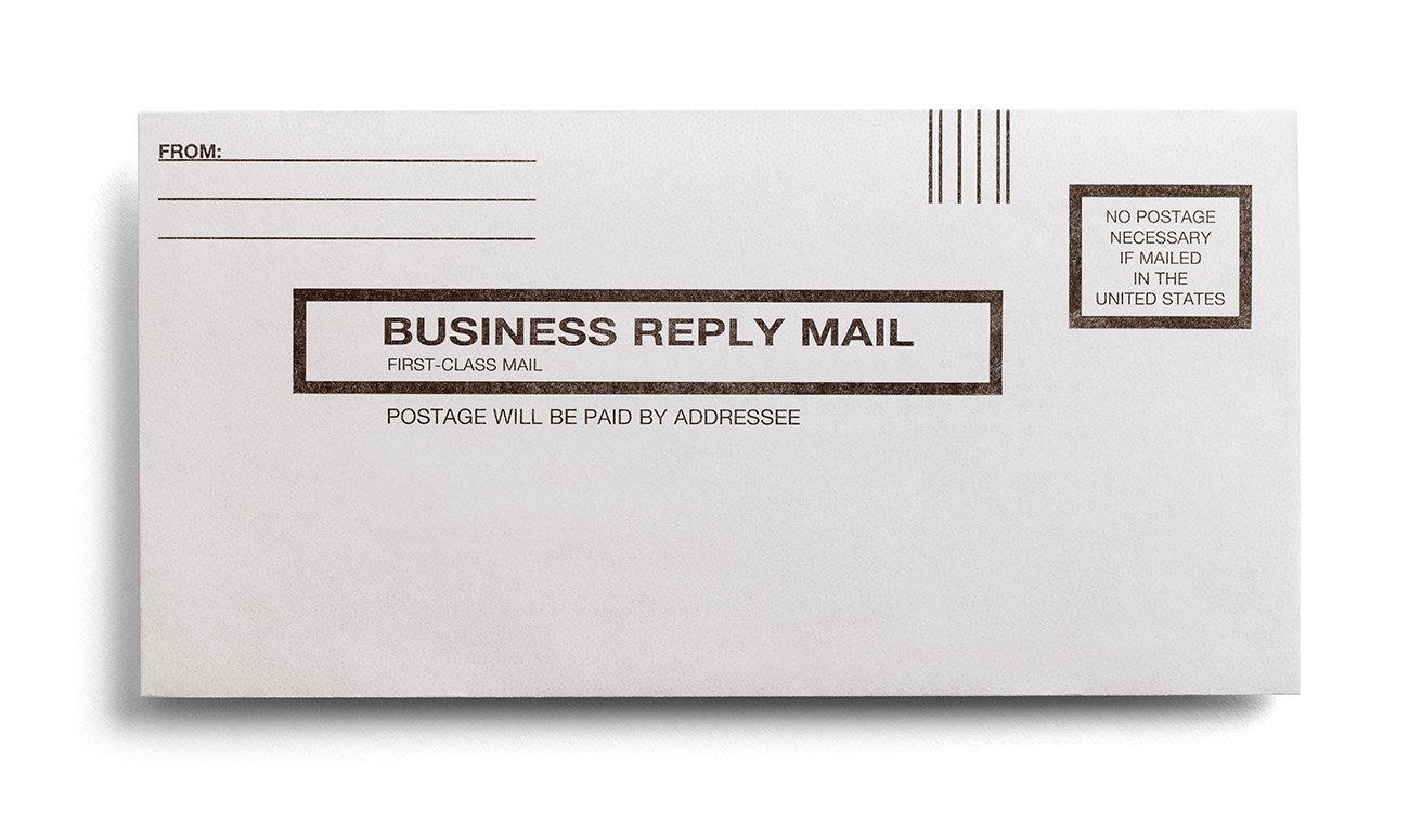Business Reply Envelope (BRE) for Fundraising Appeal Letters