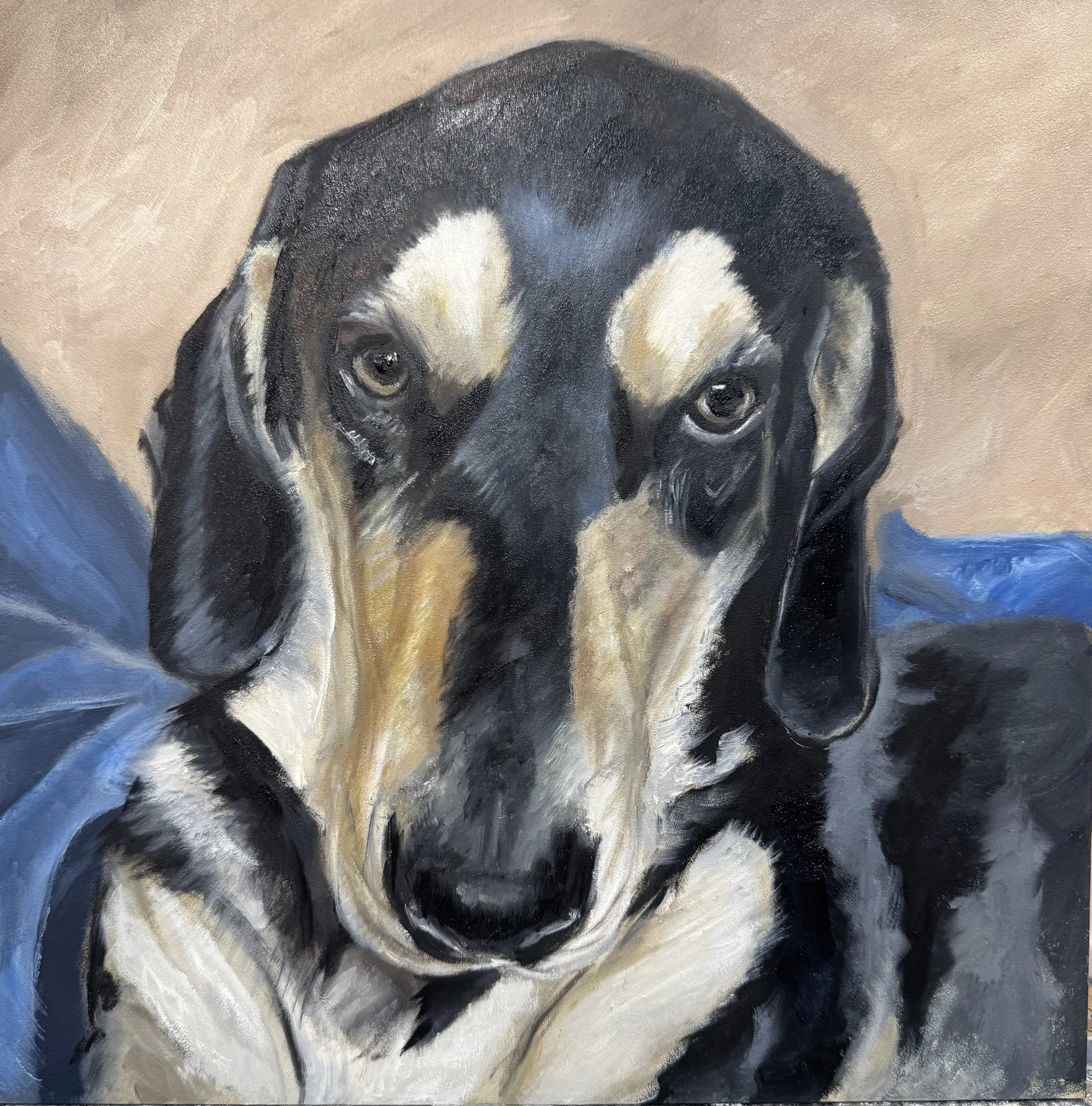 Oil on Canvas, 12 x 12, (commissioned piece for a private collector)